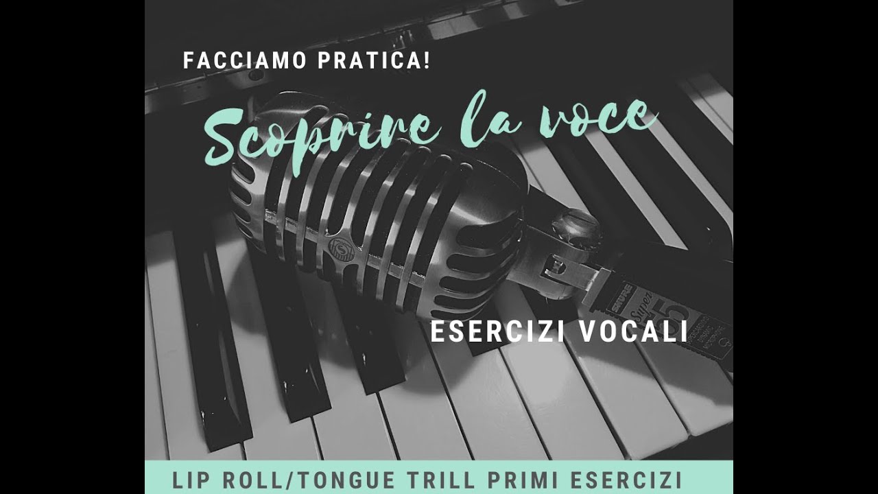 Esercizio pratico sul LIP ROLL.