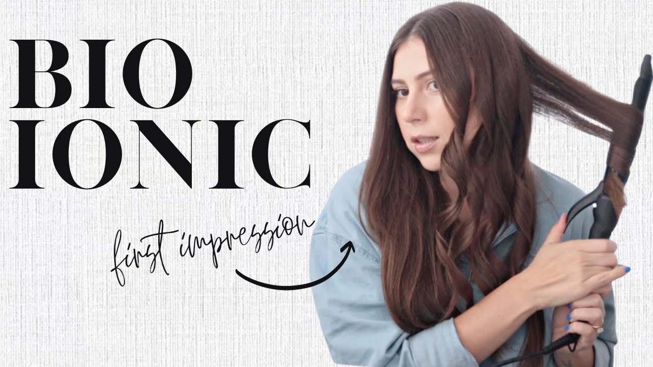 BIO IONIC CURLING IRON   FIRST IMPRESSION & REVIEW