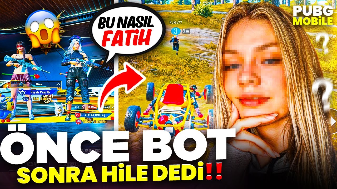 ÜNİVERSİTELİ KIZ VE KARDEŞİ BANA BOT MUAMELESİ YAPTILAR! ŞOK OLDULAR 😱 | Pubg Mobile Troll