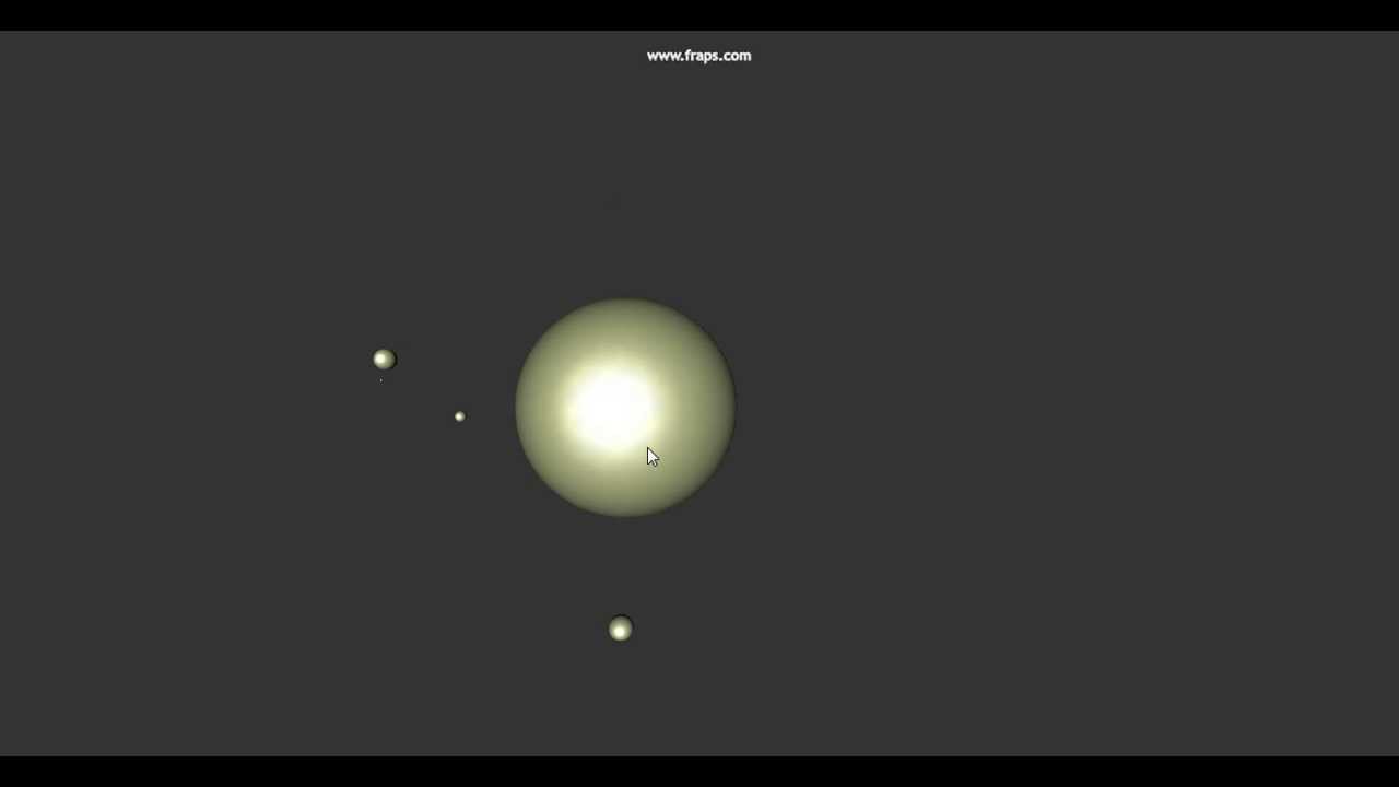 OpenSG Planet Rotation Exercise