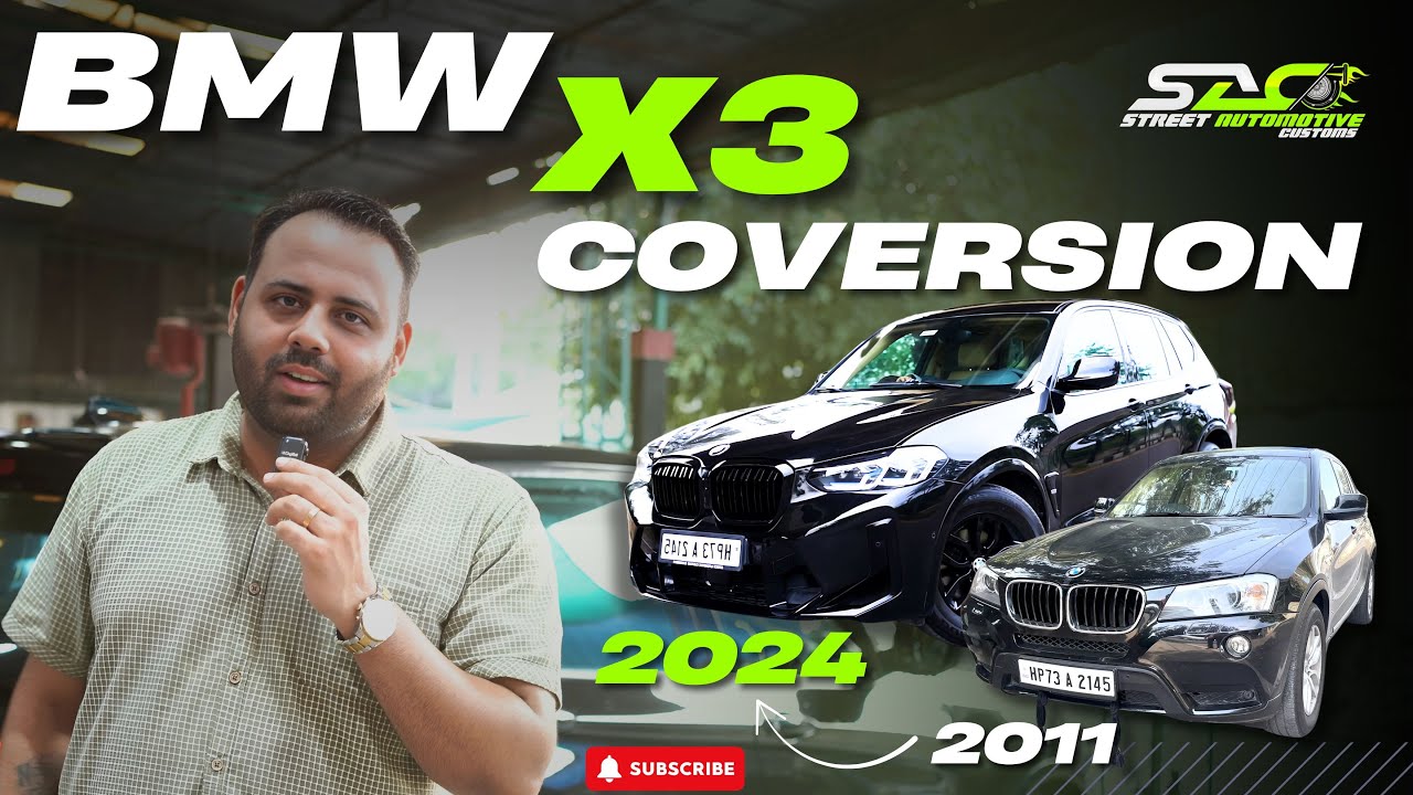 BMW X3 2011 to 2024 Conversion // BMW Latest Conversion // Street Automotive Customs #Bmw #bmwx3