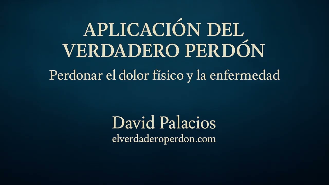 Meditación- Perdonar el dolor físico y la enfermedad (10 min)