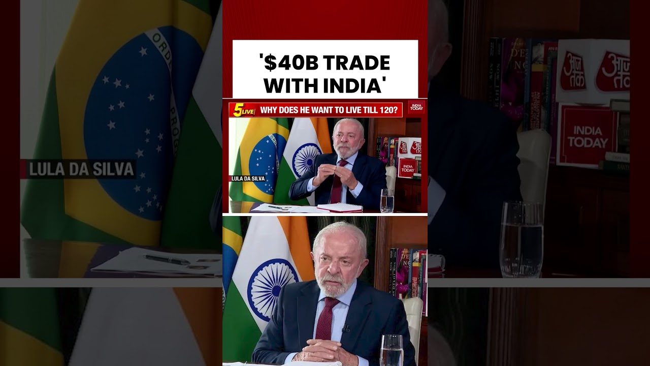 Brazil Pushes $40B Trade Goal With India, Calls for Stronger Strategic Partnership #brazil