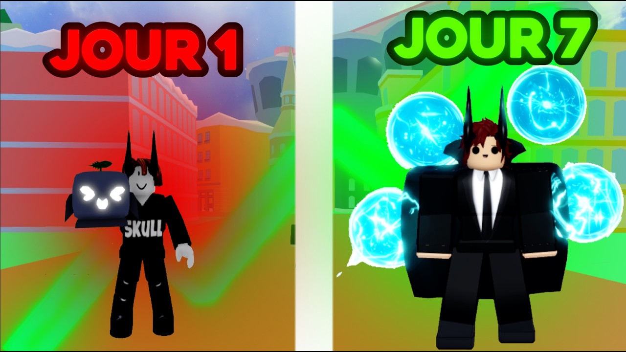 J'AI PVP SUR BLOX PENDANT 7 JOURS (PREMIERE FOIS)
