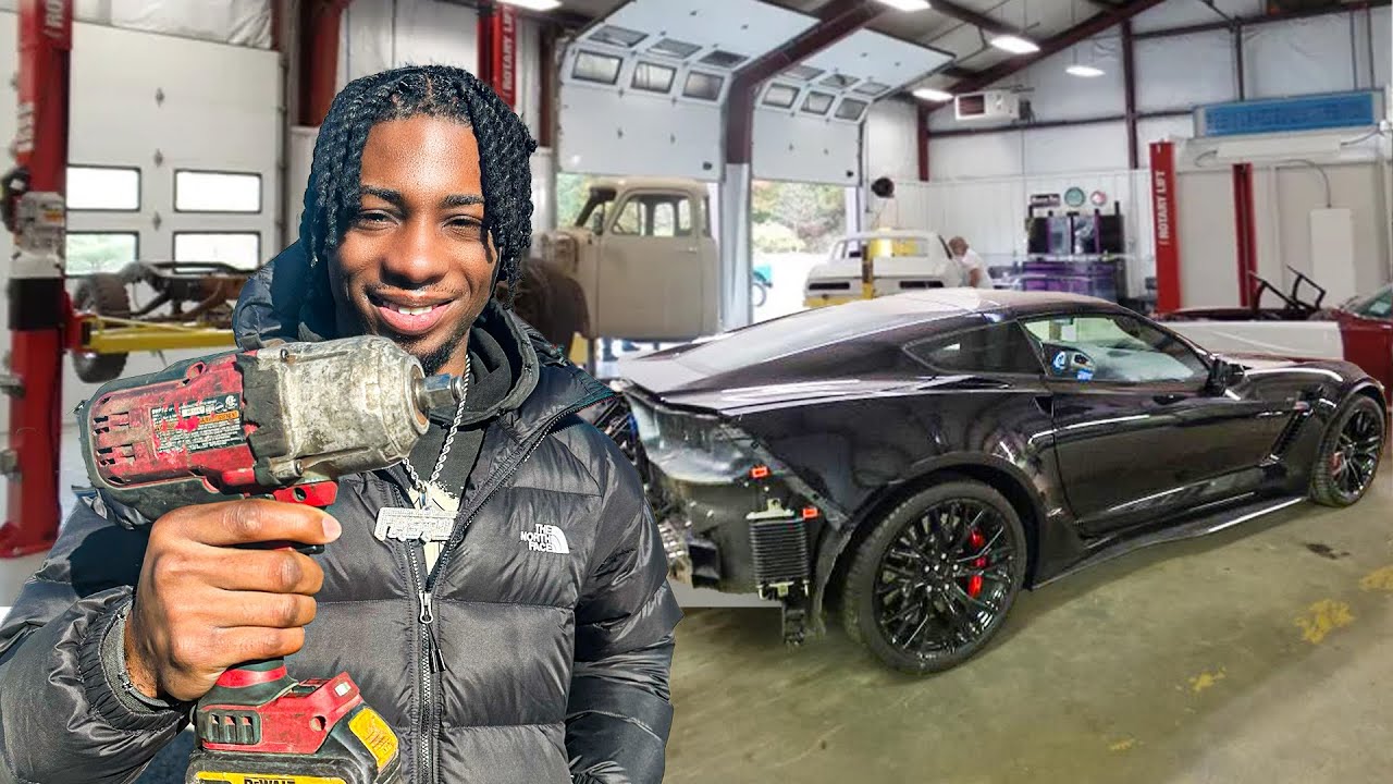 FIXING MY TOTALED CORVETTE Z06
