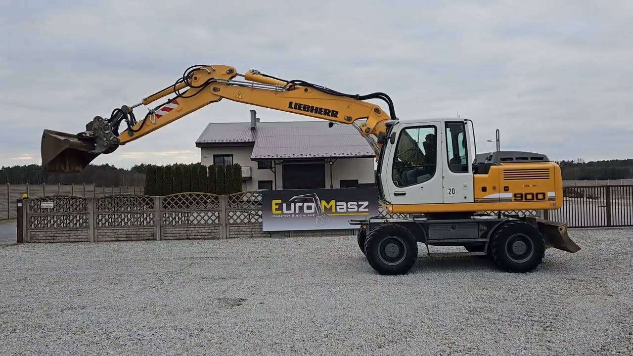 Koparka kołowa LIEBHERR A900C, 2012 ROK, 11500 MTH