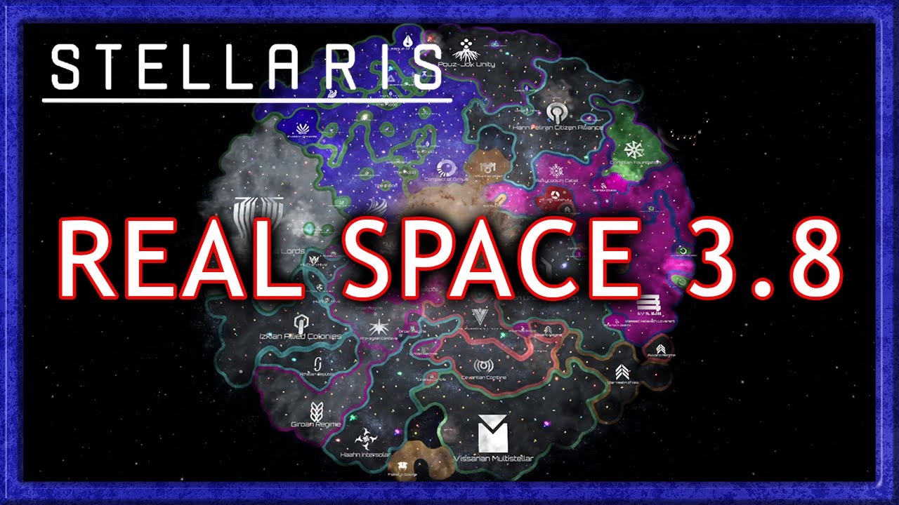 Stellaris: Real Space 3.8 - AI Only Timelapse