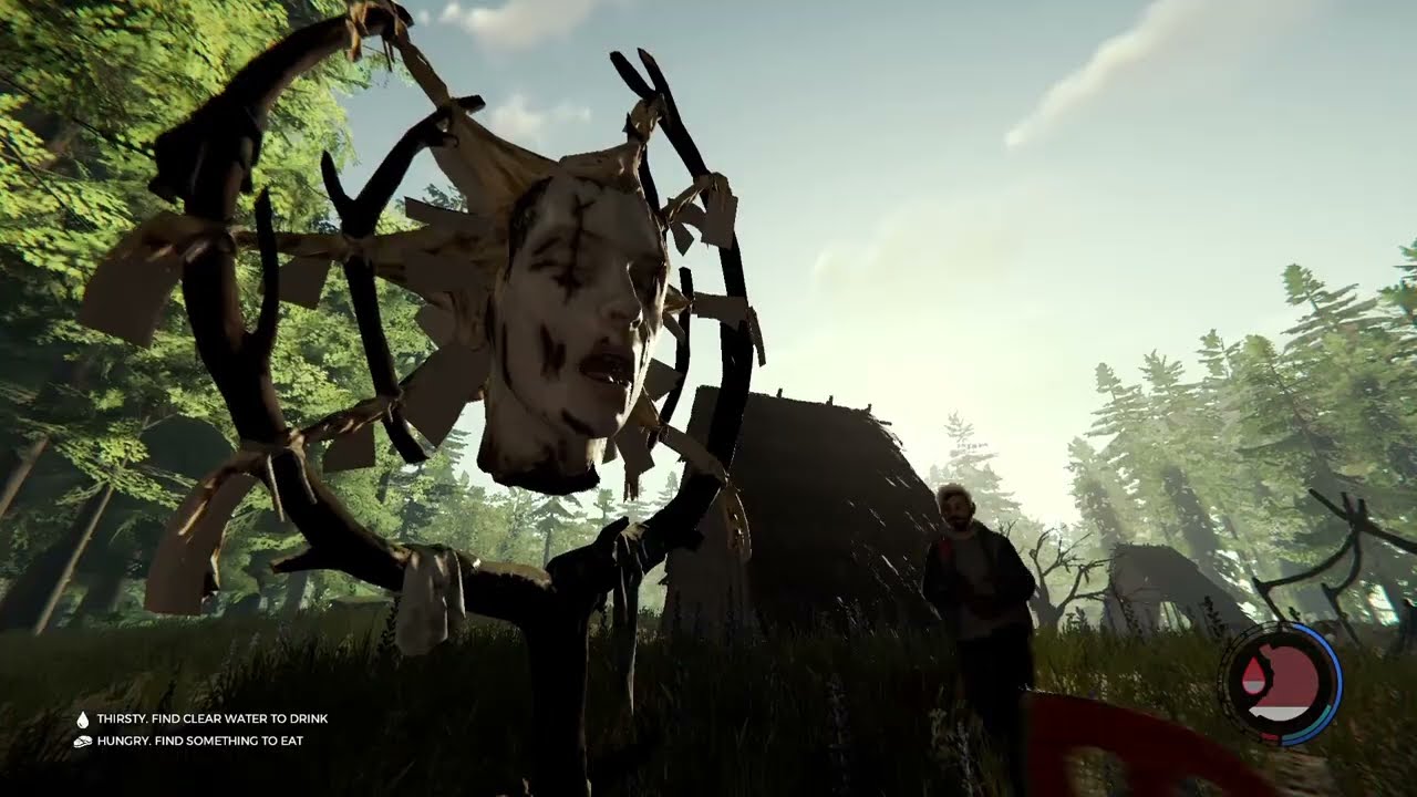 Our plane crashed in || The Forest