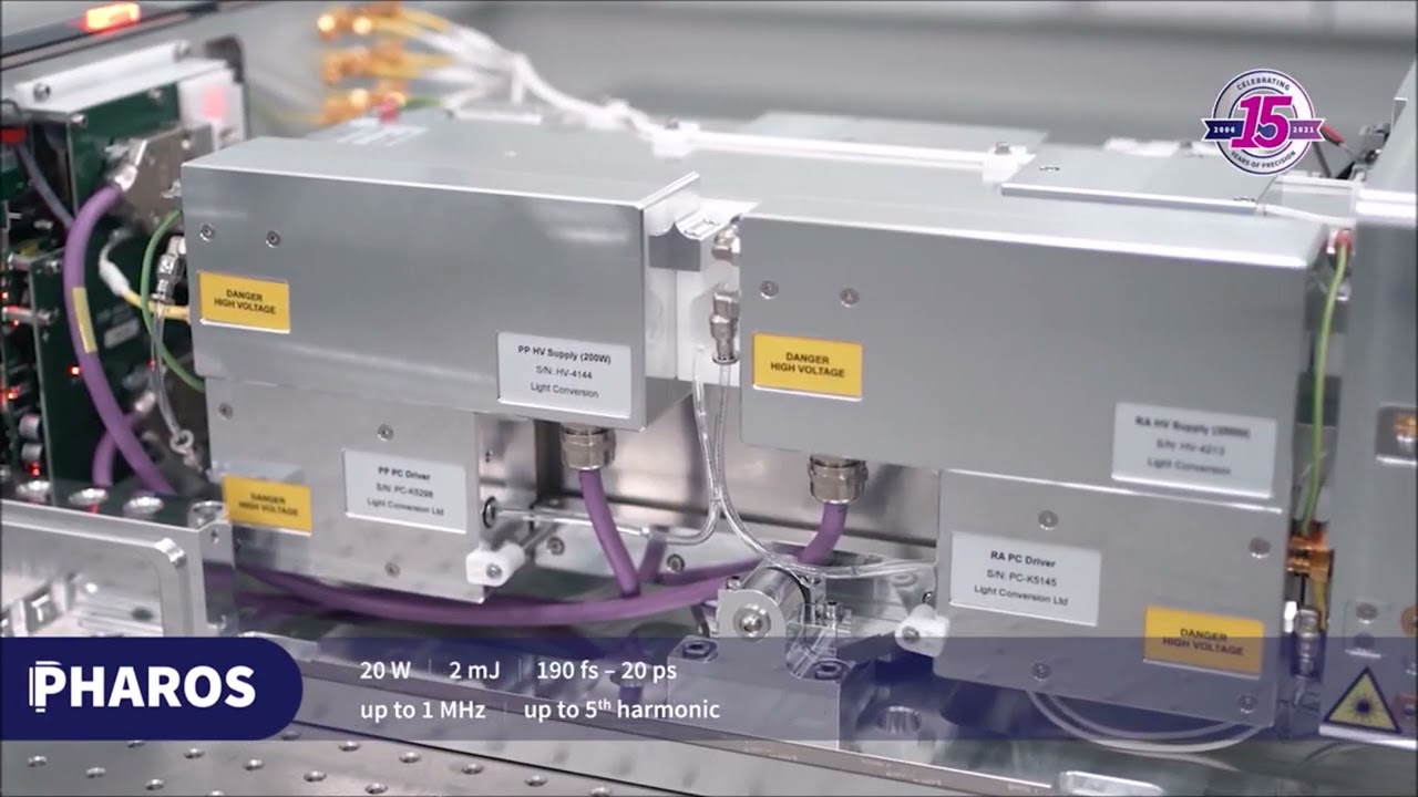 Light conversion PHAROS - Modular-Design Industrial-Grade Femtosecond Lasers
