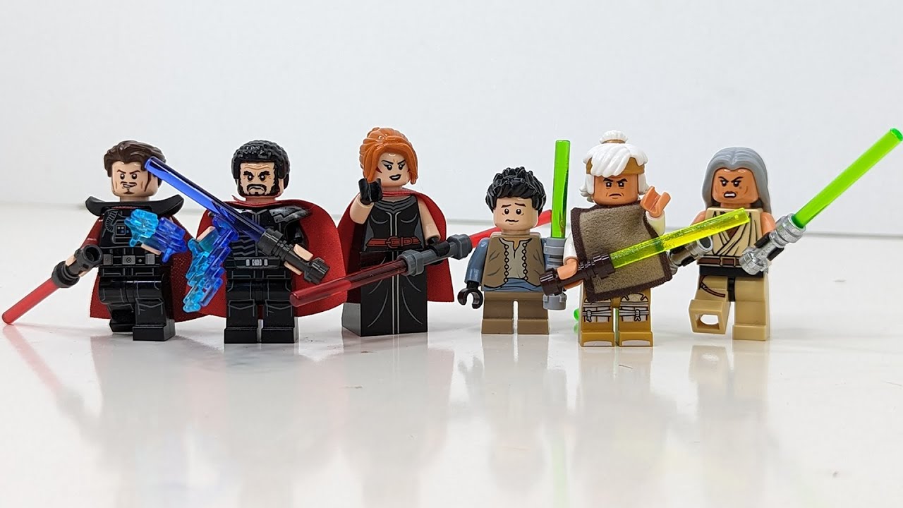 LEGO STAR WARS Purist Customs | Jedi & Sith | Figbarf
