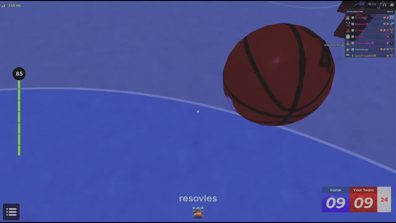 HITTING 3000 STREAK IN ROBLOX HOOPZ!!!
