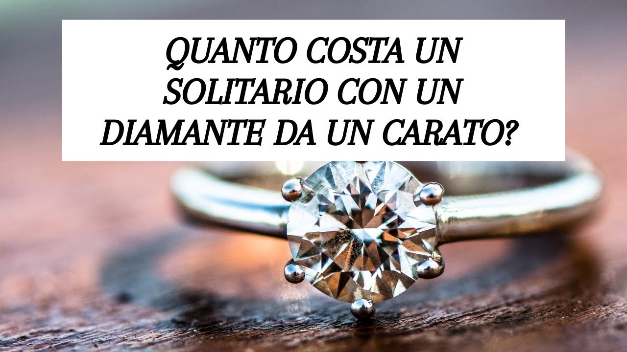 Quanto costa un diamante da un carato? | Anelli di fidanzamento | Sette Gioielli