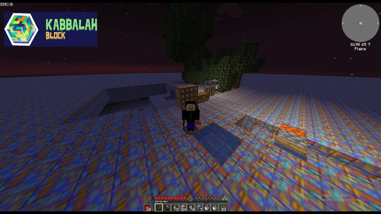 Minecraft Modpack (Kabbalah Block) Let's Play Part 1 Getting Started