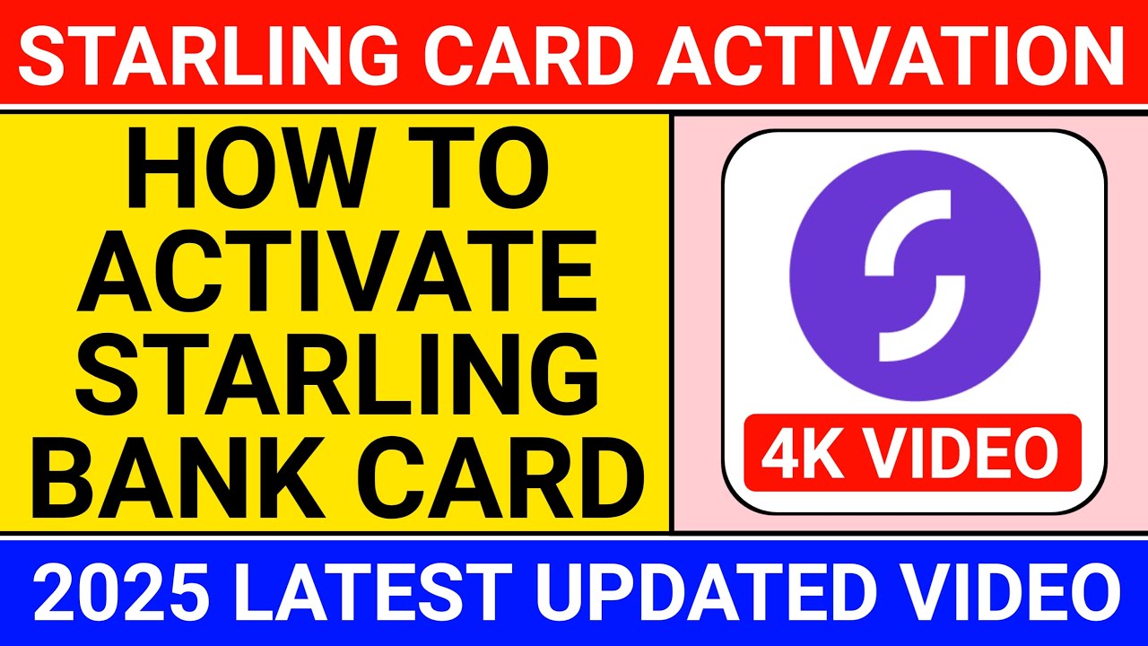 how to activate starling bank card | starling card activate | debit card | credit card