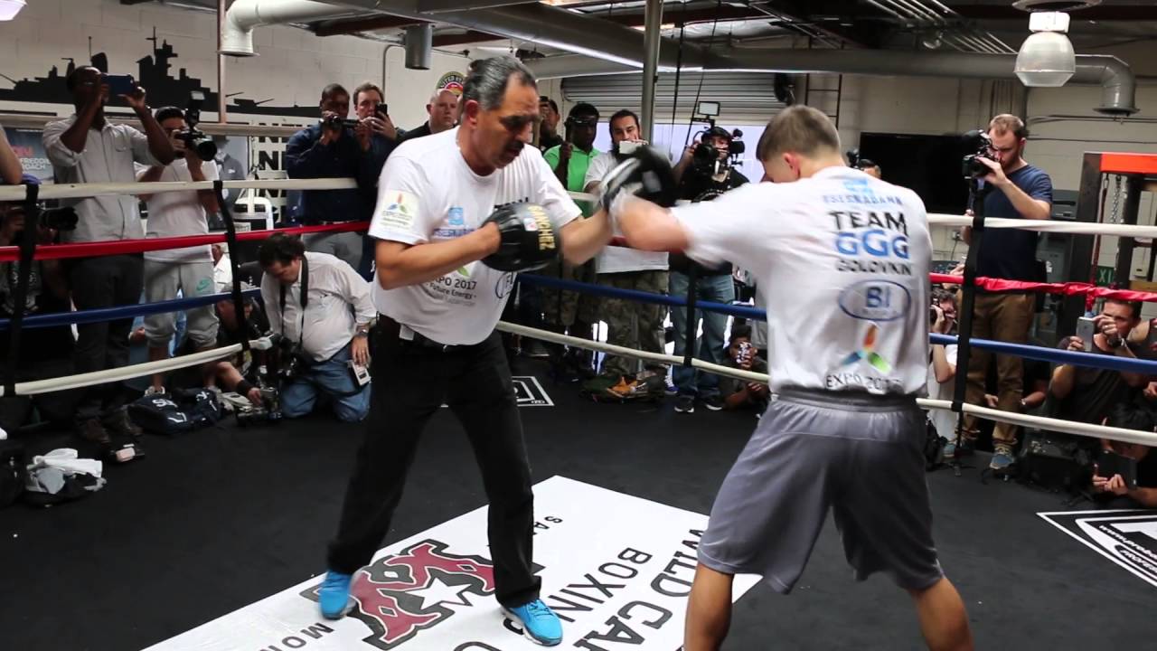 Golovkin: 1 part of POWER training with Abel Sanchez #GGG #GolovkinWade #boxing