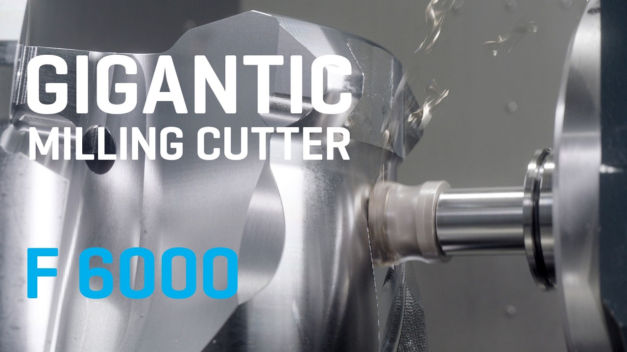 💪⚙️🔥 Gigantic Milling Cutter | 5-Axis Precision Machining on HELLER F 6000