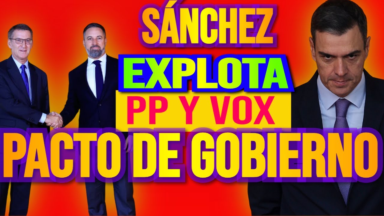 Gobierno PP y VOX S&aacute;nchez EXPLOTA El Tribuno de Rafa Fern&aacute;ndez #partidopopular #psoe