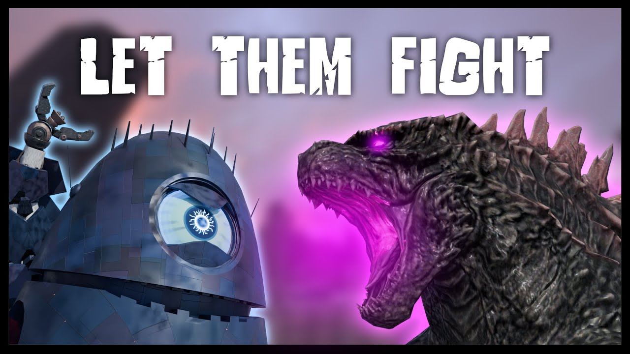ALIEN PROBE VS GODZILLA LET THEM FIGHT