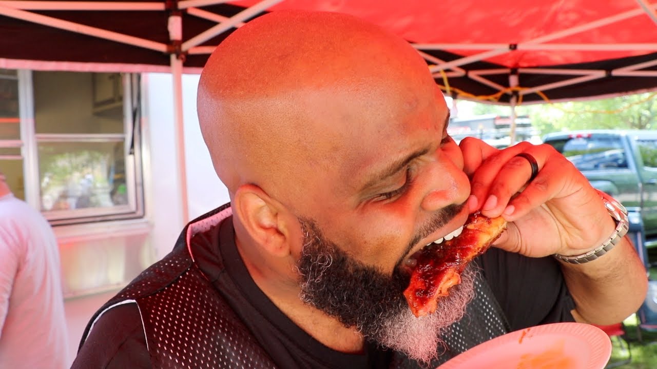 Eating At The BEST Rib Vendor In My State