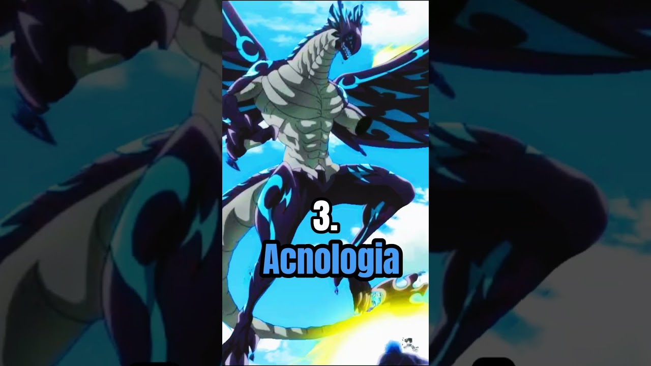 Top 6 Strongest dragons🐉 in anime🔥#anime #anime_edit#انیمه  #ادیت#shorts#edit#top6#fairytail❤️shorts