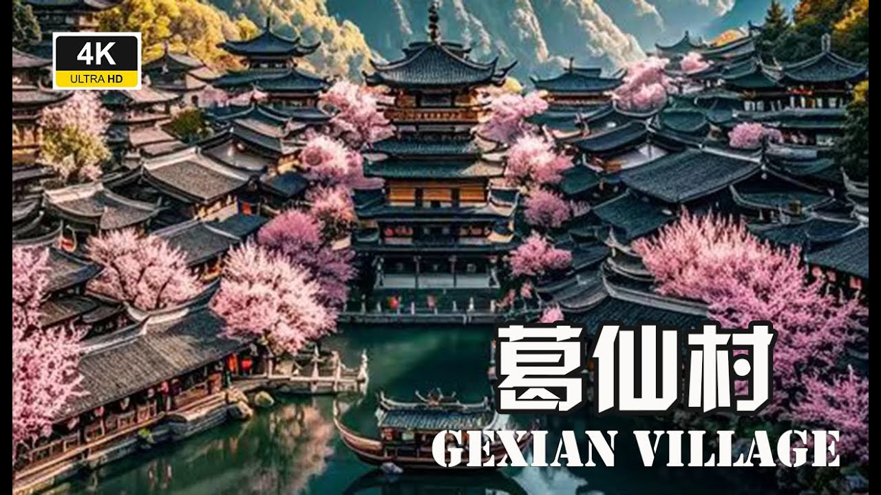 云深不知处，遗落在人间的神仙村落！——葛仙村（中国旅行）  CHINA 4K