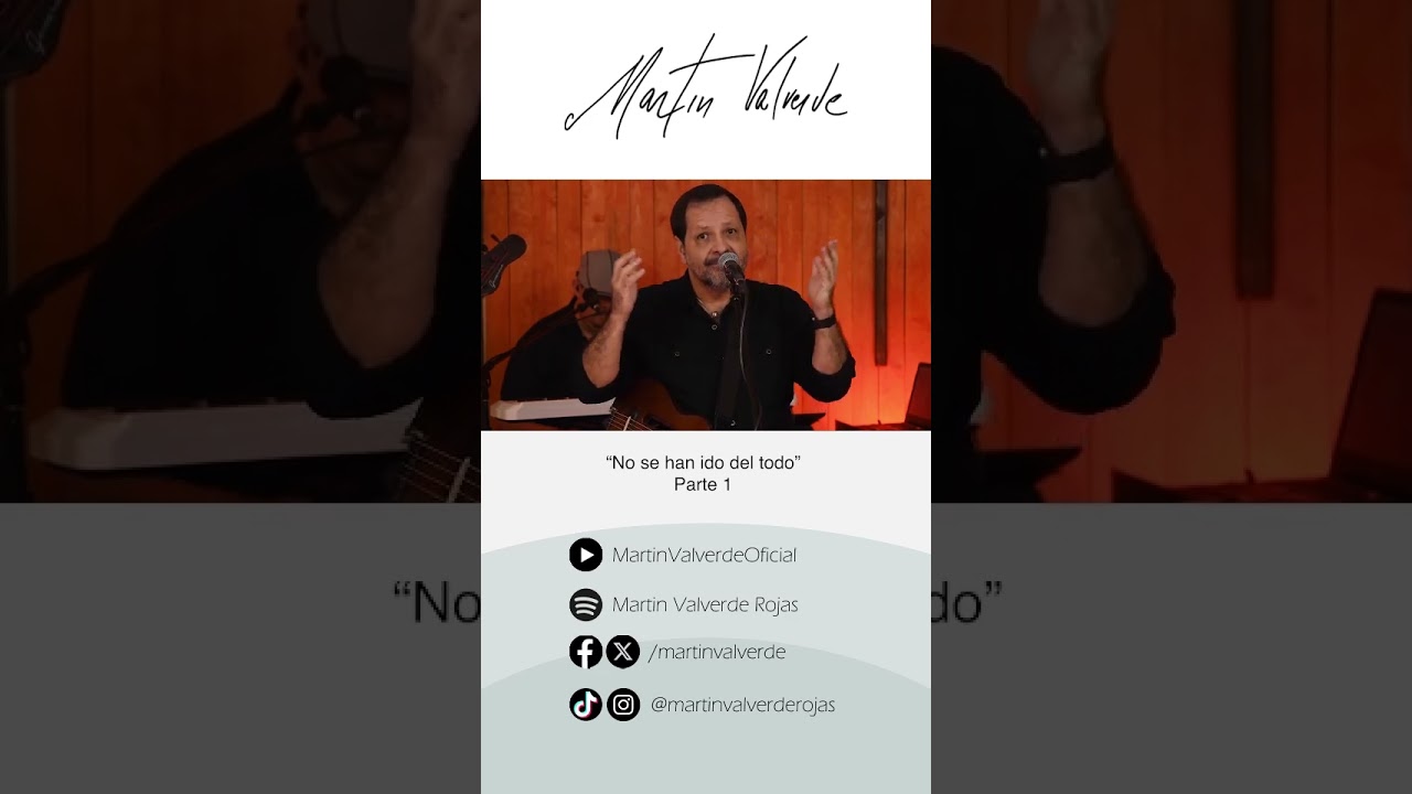 No te has ido del todo😇 #shorts #MartinValverde #NoTeRindasTour2024