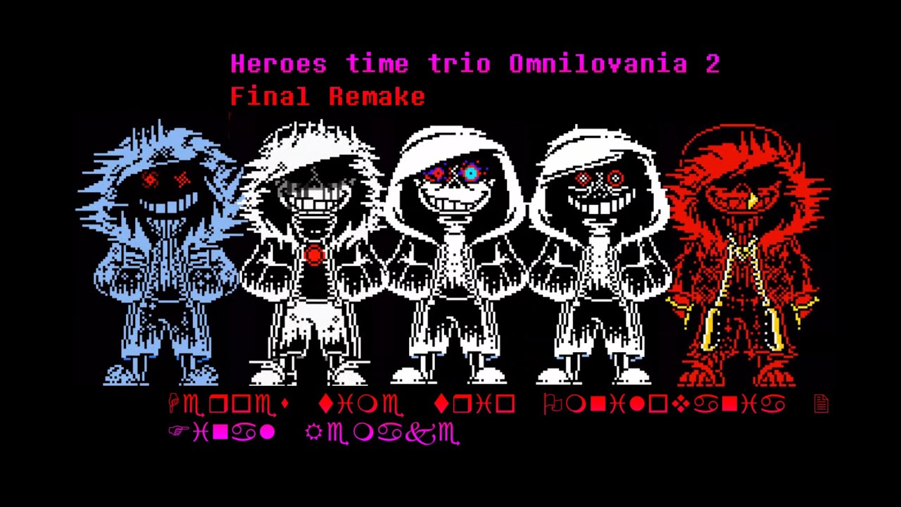 【Animation】Heroes time trio Omnilovania preview IV True remake 【600 subs special 1/final remake】