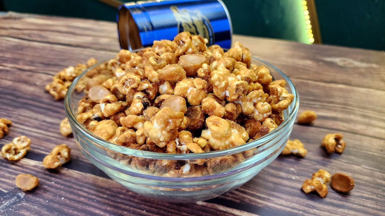 POPCORN CARAMEL GARRETT'S STYLE Creamy & Tasty | Popcorn Homemade Macam Kat Panggung!!!
