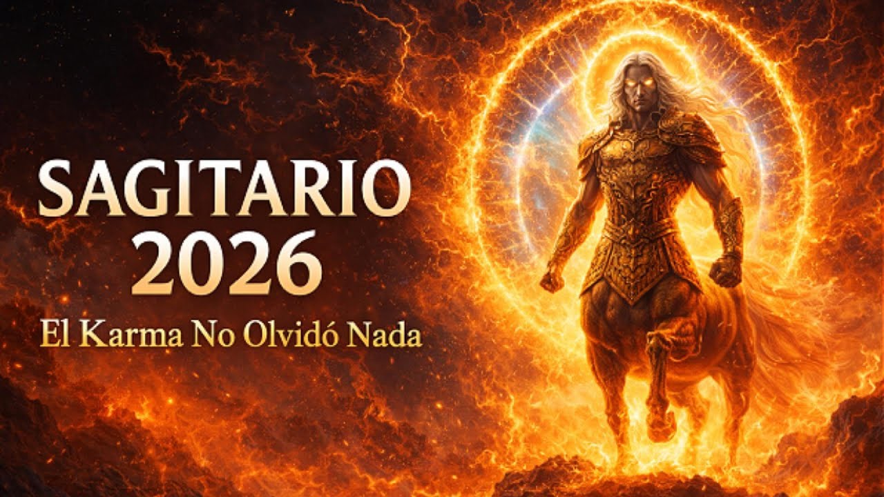 SAGITARIO 2026 — El Karma No Olvidó Nada Todos Verán Tu Renacer