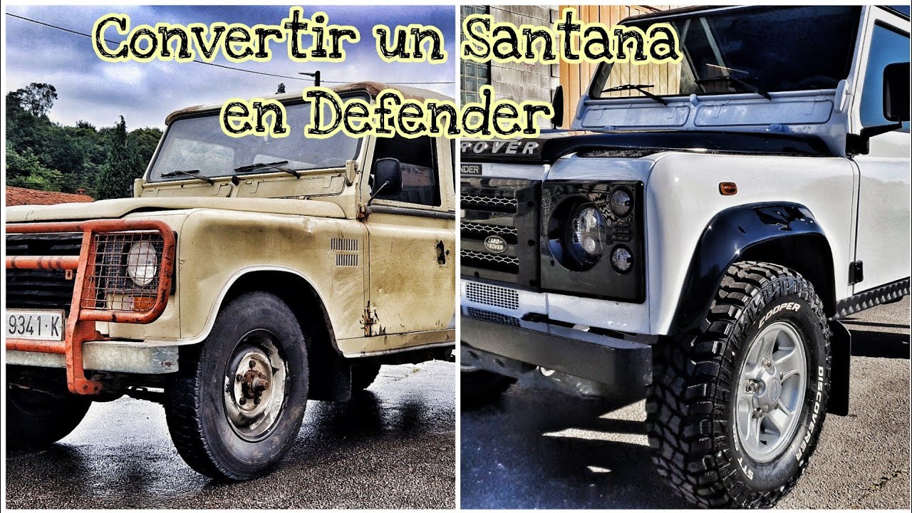 Conseguimos financiación para el nuevo proyecto de convertir un Santana en un Defender.