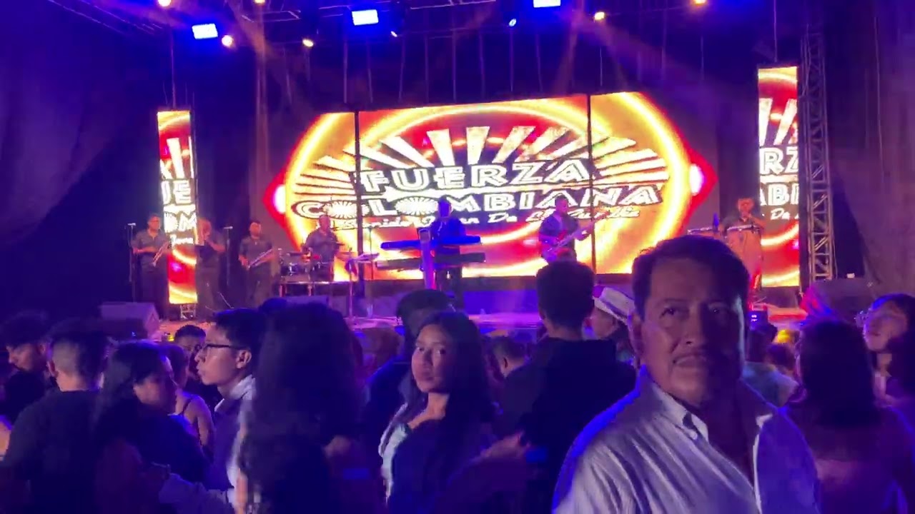 Fuerza colombiana, cumbia de mi rancho, y la cumbia del ratón en vivo