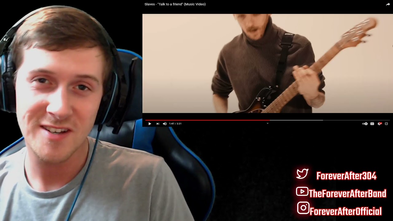 Slaves - Talk To A Friend REACTION ForeverAfterReacts