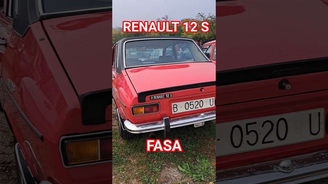 ✅️Renault 12 S FASA, la versi&oacute;n premium y deportiva con mec&aacute;nica indestructible. #renault12