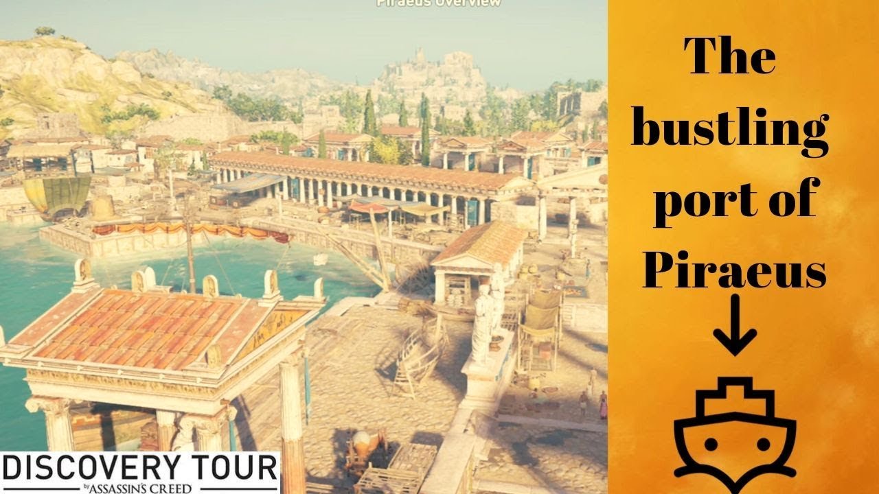 Tour the bustling port of Piraeus | Assassin&rsquo;s Creed Odyssey Discovery Tour