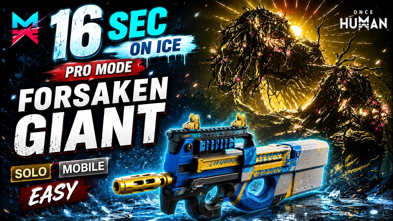 Forsaken Giant SOLO in 16 Seconds! | Once Human