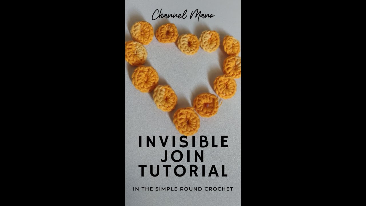 How to make invisible join (simple round) || Crochet for beginners || Easy Tutorial 