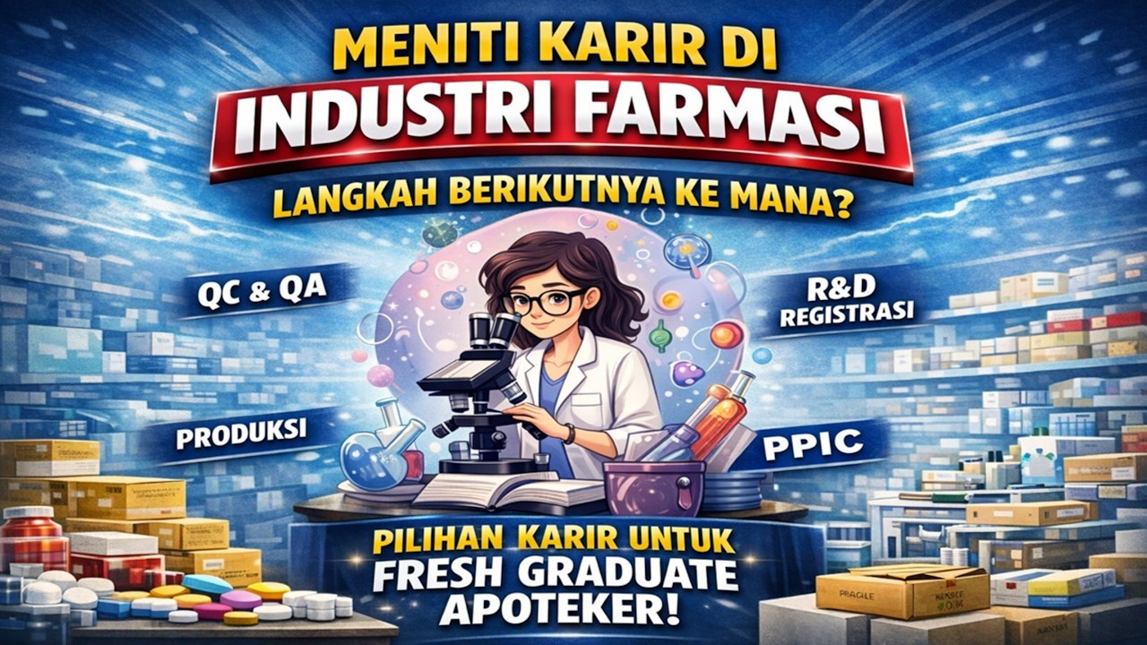 PANDUAN JALUR KARIR DI INDUSTRI FARMASI (Bagian Kedua) | PHARMALOGUE