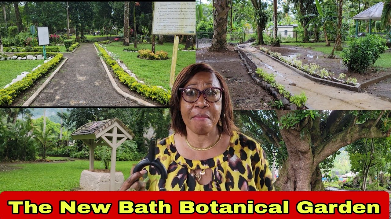 Renovation Of BATH BOTANICAL GARDEN  Another Great Development For Eastern St Thomas 