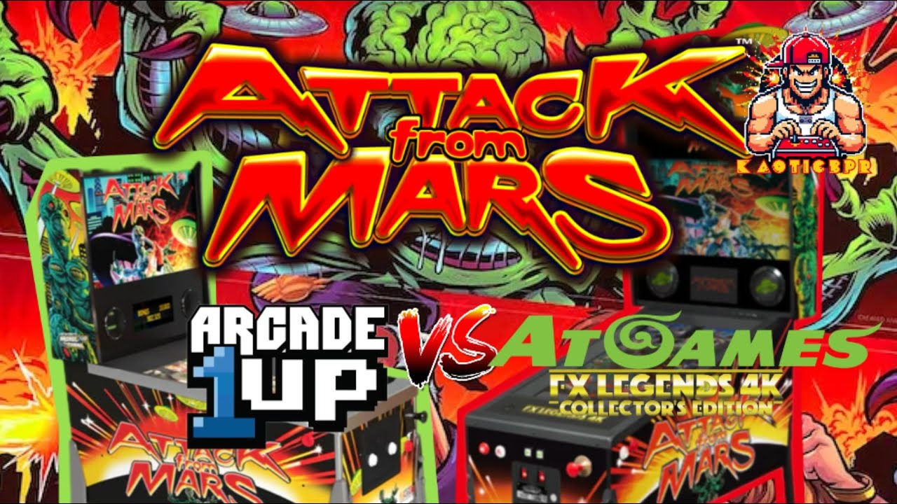 Обзор AtGames Legends Pinball 4K Attack From Mars (CE)!