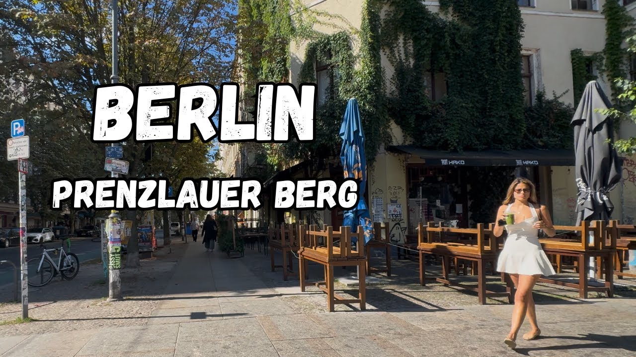 Berlin Walking Tour – Kastanienallee in Prenzlauer Berg 4K