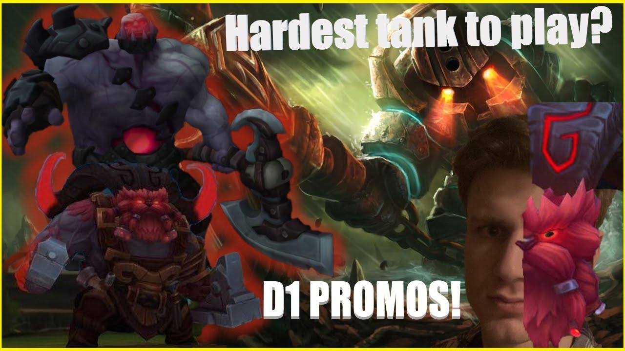 Hashinshin: Ornn to save D1 promos! Who is the hardest tank?