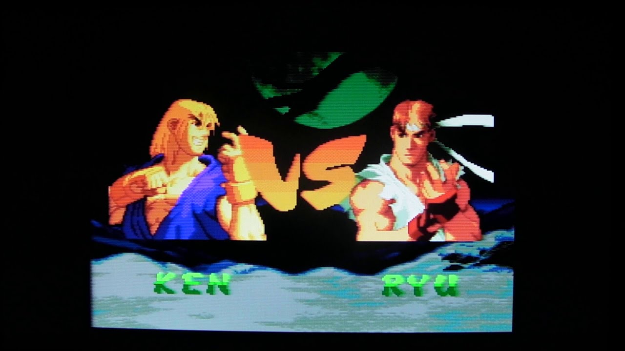 Street Fighter Zero 2  - 1CC - Ken Masters Super Famicom & OSSC
