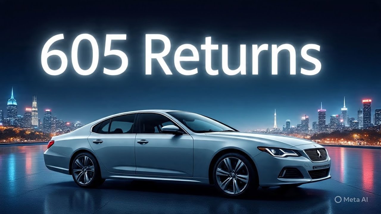 2026 Peugeot 605 – The French Luxury Sedan Returns