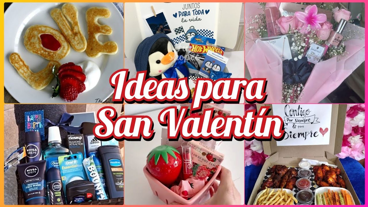 🚨 Ideas para San Valentín / 14 Febrero Día del Amor y Amistades 