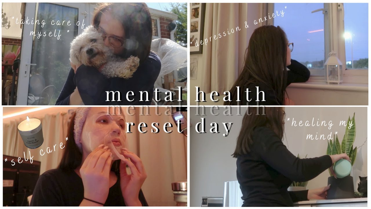 a *realistic* mental health self care day | getting out of my depression & getting my life together