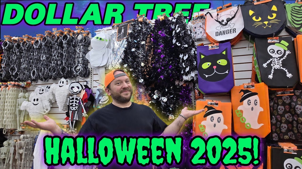 HALLOWEEN 2025 AT DOLLAR TREE - MT. HOLLY, NJ