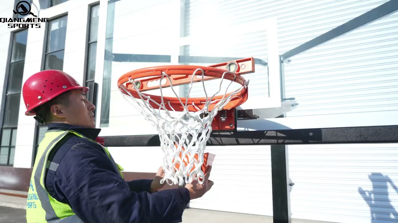 Popular basketball hoops with adjustable height galvanized pole
