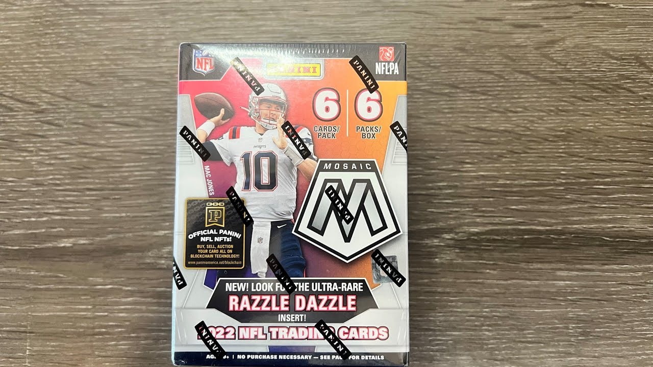Ripping 2022 Mosaic Football In Search Of A Brock Purdy Rookie Card - RETAIL Blaster Box Break