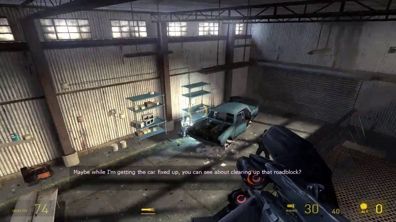 half life 2 Live Stream with mike