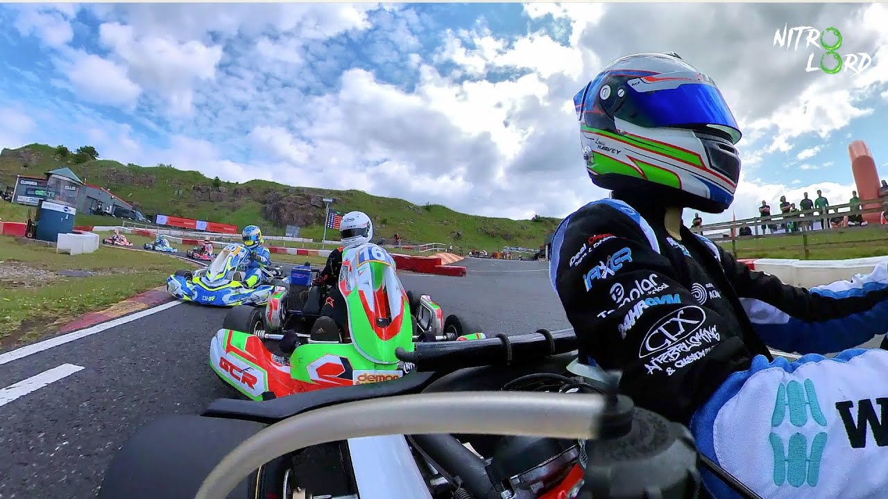 Senior Rotax final goes to the last lap again... UKC 2021 Rd 2 Rowrah, Part 5